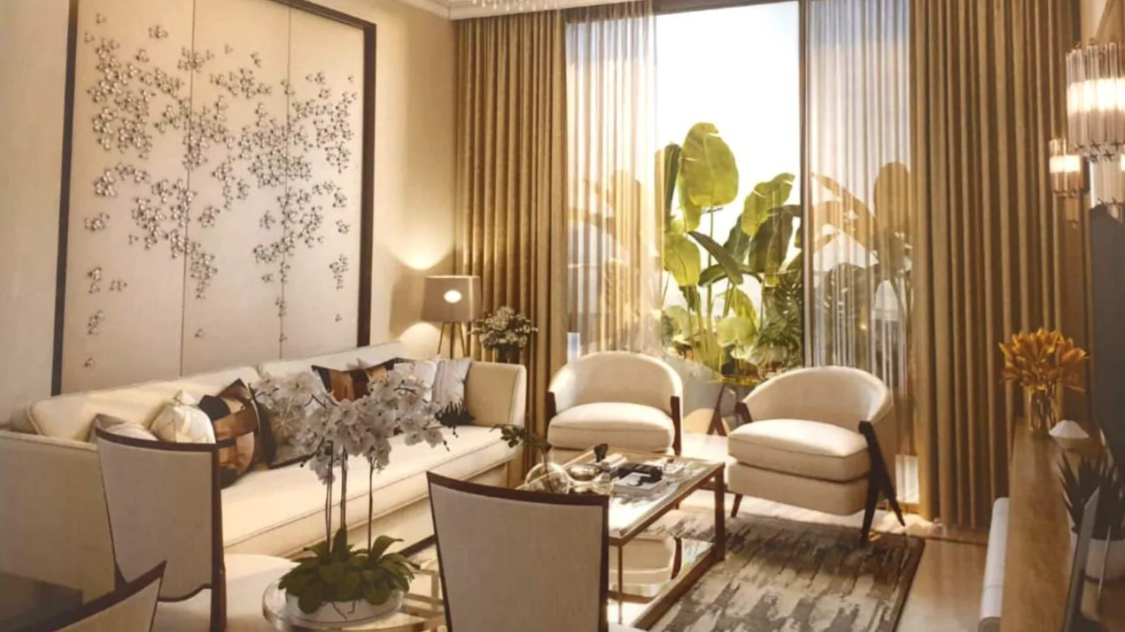 Central-Park-Bellavista-Towers-Apartment-and-Studio-In-Sector-48-Gurugram-living-room-2